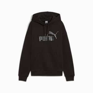 Hoodie ESS+ ANIMAL Femme, PUMA Black, extralarge