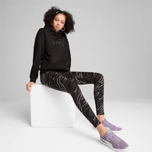 Hoodie ESS+ ANIMAL Femme, PUMA Black, extralarge