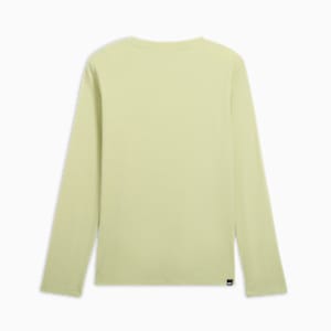 ESS ELEVATED Women's Long Sleeve Top, Pistachio Green, extralarge