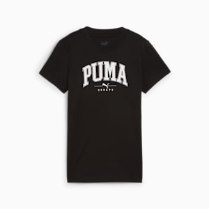 PUMA SQUAD Women's Graphic Tee, PUMA Black, extralarge