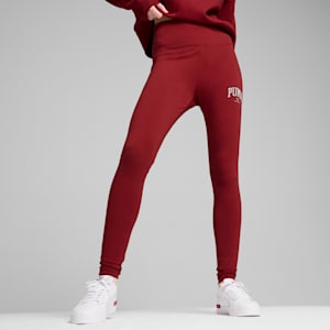 PUMA SQUAD Leggings Women, Intense Red, extralarge