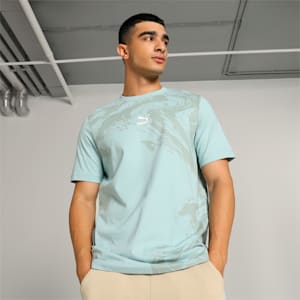 Men's Classics Graphic T-shirt, Turquoise Surf, extralarge-IND