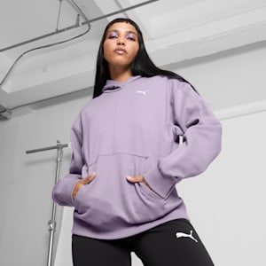 Sudadera con capucha para mujer HER, Pale Plum, extralarge