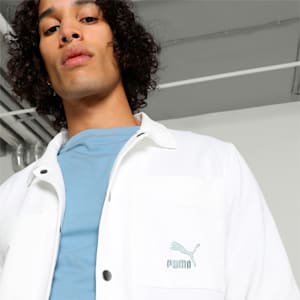 Classics Men's Seersucker Jacket, PUMA White, extralarge-IND