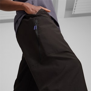OPEN ROAD Men's Cargo Woven Pants, PUMA Black, extralarge