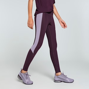 EVOSTRIPE Women's Tights, Midnight Plum, extralarge-IND