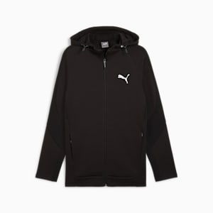 Veste zippée à capuche EVOSTRIPE, PUMA Black, extralarge
