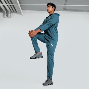 EVOSTRIPE Full-Zip Men's Slim Fit Hoodie, Gray Skies, extralarge-IND