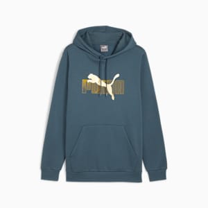 ESS+ LOGO LAB Men's Hoodie, Gray Skies, extralarge