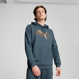 Sudadera con capucha para hombre ESS+ LOGO LAB II, Gray Skies, extralarge