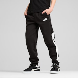 POWER Colourblock Youth Pants, PUMA Black, extralarge-IND