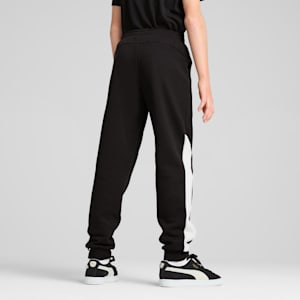 POWER Colourblock Youth Pants, PUMA Black, extralarge-IND