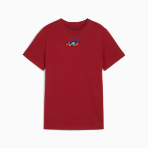 T-shirt READY SET BETTER, enfant et adolescent, Intense Red, extralarge