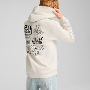 MID 90s Youth Hoodie, Alpine Snow, extralarge-IND