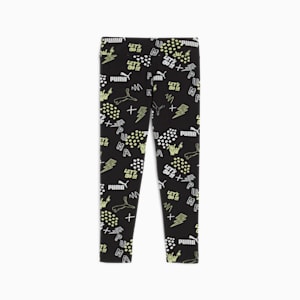 ESS+ PUMA Little Kids' Leggings, PUMA Black, extralarge