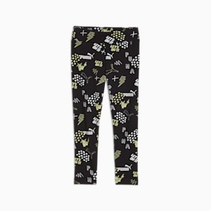 ESS+ PUMA Little Kids' Leggings, PUMA Black, extralarge