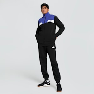 POWER Men's Tracksuit, PUMA Black-lapis lazuli, extralarge-IND