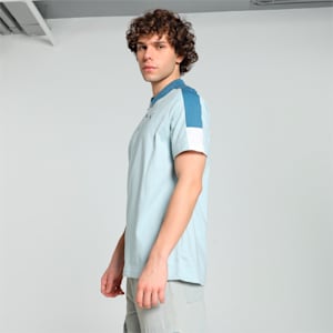 Men's Shoulder Colorblock Polo, Frosted Dew, extralarge-IND