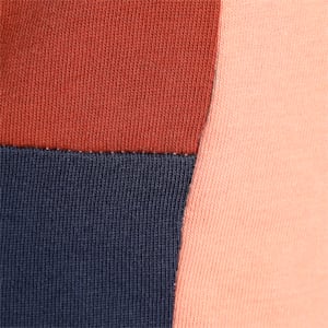 Men's Shoulder Colorblock Polo, Deeva Peach, extralarge-IND