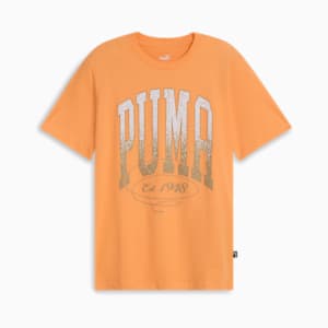 T-shirt PUMA Court, homme, Clementine, extralarge