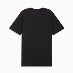 Collegiate Logo Men's Tee, PUMA Black, extralarge