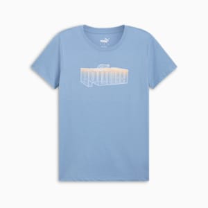 Camiseta para mujer Novelty Fade Out, Zen Blue, extralarge