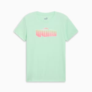 Novelty Fade Out Women's Tee, Fresh Mint, extralarge