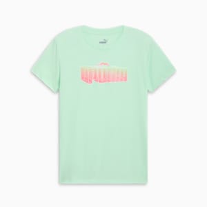 T-shirt Novelty Fade Out Femme, Fresh Mint, extralarge