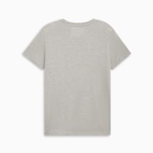 Camiseta PUMA Upfront Line Logo para mujer, Light Gray Heather, extralarge