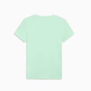 Camiseta PUMA Upfront Line Logo para mujer, Fresh Mint, extralarge