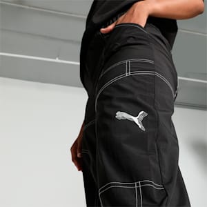 Cherries are Extra Women's Relaxed Fit Basketball Pants, PUMA Black, extralarge-IND