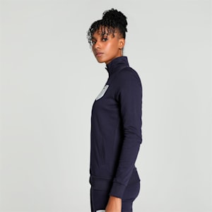 Graphic Full-Zip Women's Jacket, PUMA Navy, extralarge-IND
