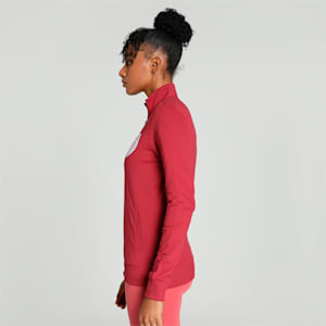 Graphic Full-Zip Women's Jacket, Club Red, extralarge-IND