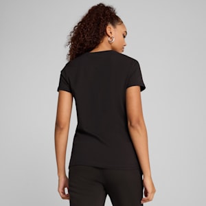 Essentials No. 1 Logo Women's Tee, PUMA Black, extralarge