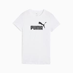 Essentials No. 1 Logo Women's Tee, PUMA White, extralarge