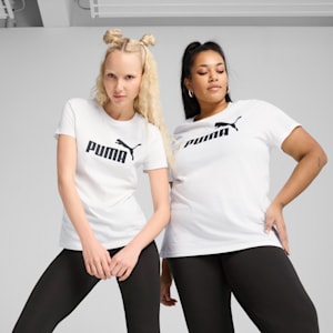 Essentials No. 1 Logo Women's Tee, PUMA White, extralarge