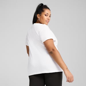 Essentials No. 1 Logo Women's Tee, PUMA White, extralarge