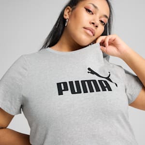 Essentials No. 1 Logo Women's Tee, Light Gray Heather, extralarge