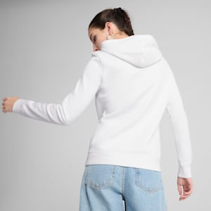 Essentials No. 1 Logo Women's Hoodie, PUMA White, extralarge