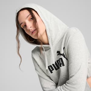 Essentials No. 1 Logo Women's Hoodie, Light Gray Heather, extralarge