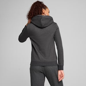 Essentials No. 1 Logo Women's Hoodie, Dark Gray Heather, extralarge