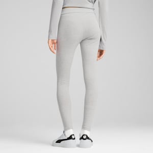 Essentials Small No. 1 Logo Women's Leggings, Light Gray Heather, extralarge