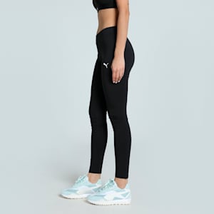 Women's Logo Leggings, PUMA Black, extralarge-IND