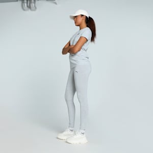 Women's Logo Leggings, Light Gray Heather, extralarge-IND