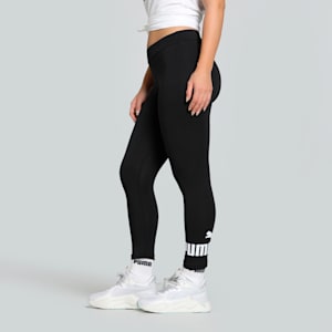 No. 1 Logo Women's 3/4 Leggings, PUMA Black, extralarge-IND