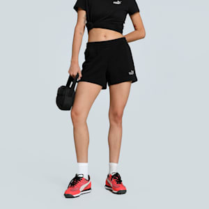 Small No. 1 Logo Women's 4'' Shorts, PUMA Black, extralarge-IND