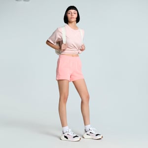 Small No. 1 Logo Women's 4'' Shorts, Pink Fruit, extralarge-IND