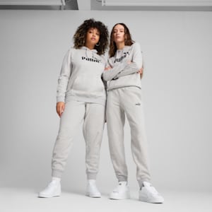 Essentials Small No. 1 Logo Women's Sweatpants, Light Gray Heather, extralarge