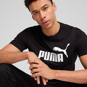 Playera Essentials No. 1 Logo para hombre, PUMA Black, extralarge