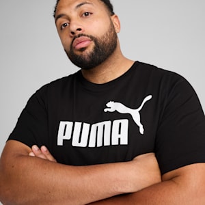 Playera Essentials No. 1 Logo para hombre, PUMA Black, extralarge